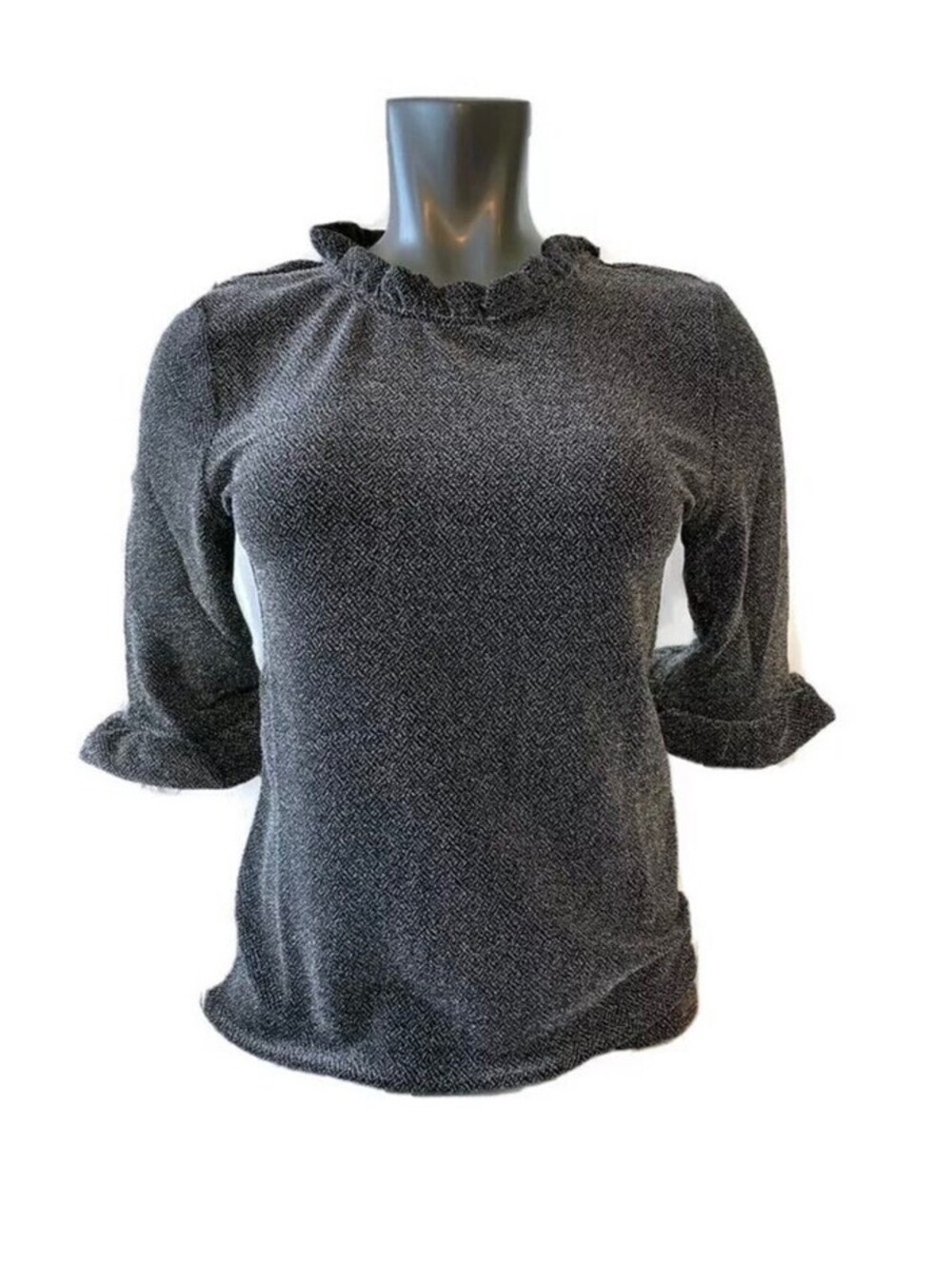 Nümph Flordielis Silver Blouse Size L‎